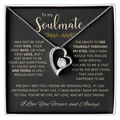 To My Soulmate | Forever Love Necklace