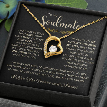 To My Soulmate | Forever Love Necklace